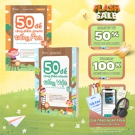 Book - 50 Questions to Increase Scores Quickly in English - Vietnamese Grade 3 (combo, optional odd)