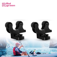 2-Pack Kayak Paddle Oar Holders Kayak Track Mount Accessories For Fishing Holding Kayaks Paddle