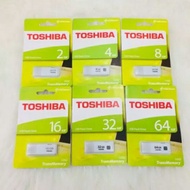 flashdisk toshiba 2gb/ 4gb/ 8gb /16gb/ 32gb/ 64gb / flash disk/flash - putih 2g