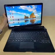 แท็บเล็ต 2in1 Fujitsu ArrowsTab Q739/AE celeron(RAM:4GB/SSD:128GB)พร้อมคีย์บร์อดและปากกาตรงรุ่น