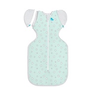 Love To Dream Swaddle UP Transition Bag Bamboo Lite 0.2 TOG Light Mint Super Star (Assorted Sizes)