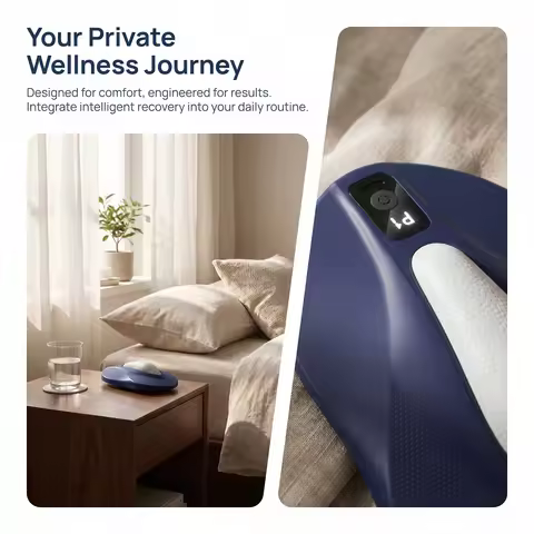 Pelvic Floor Muscle Trainer Electric Pelvic Floor Exercise Devices Ergonomic Kegel Training Device W