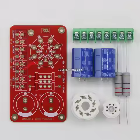 HiFi Tube Preamplifier /Phono Rectifier Power Supply Board Kit For 6Z4 / 5Z3P / 5Z4P / 5AR4 Tube