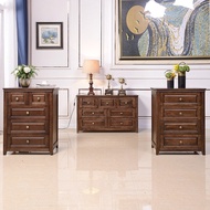 American Solid Wood Drawer Four Drawer Cabinet Five Drawer Cabinet Six Drawer Cabinet Seven Drawer C