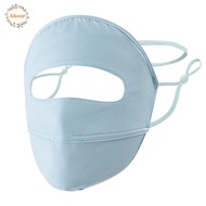 AHOUR Ice Silk Mask, Face Mask Summer Face Cover, Breathable Eye Protection Face Scarves UV Protection Face Gini Mask Fishing
