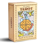 78 Original Tarot Card Deck with Guide Book for Beginners | Standard Big Size 12x7cm | The Classic T