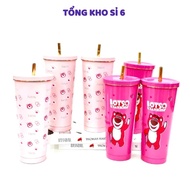 LOTSO BEAR BOTTLE 750ML Thermal Cup 750ML Cartoon Pattern Free 3 accessories. Thermal cup-MA: COCGUN