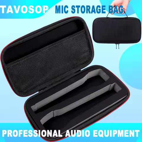 Professional Microphone Storage Bag BOX Mic accessories for SHURE BLX24 QLXD4 BETA58 SM57 SM58 Sennh