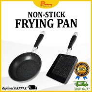 Aluminum Non-Stick Frying Pan 20cm-32cm Kitchen Iron Frying Pan Kuali Leper Kuali Goreng Kuali Non-S