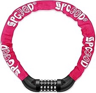 Bicycle Lock Chain Code (14 Colours) Bicycle Lock with 5 Digits Password for Bike, Motorcycle, Door,