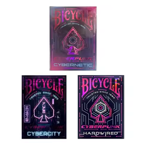 Bicycle Cyberpunk Playing Cards Deck Card Games Magic Tricks for Magician