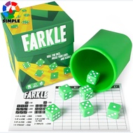 Farkle: The Family Dice Game | Fun Dice Game for Game Nights | 1 Cup & Dice | 1 Player Game & 75 Sco