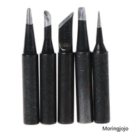 JoJo 5 Pcs Lead-Free Soldering Solder Iron Tips 900M-T For Hakko 936 SAIKE 909D 852 9