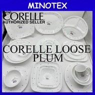 Corelle Loose Plum (Divided Plate/Dessert Bowl/Soup Plate/Serving Bowl) Pinggan Mangkuk Corelle/ Gelas Corelle / Plum