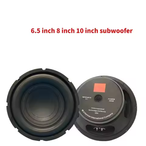 For JBL 6.5 Inch Long-Throw Subwoofer Driver High-Power Low Distortion Woofer Home Theater & DIY Spe
