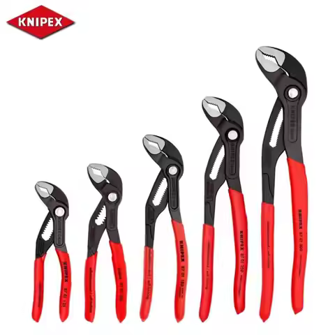 KNIPEX Tools Cobra Water Pump Pliers 8701125 8701150 8701180 8701250 8701300 German Water Hose Plier