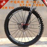 E.Thirteen E13 AM rims package email stick bicycle wheel set decal mountain bike rims stickers