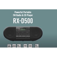 Panasonic RX-D500 Powerful Portable FM Radio & CD Player