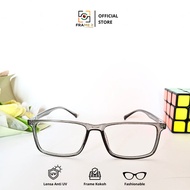 [FI] Minus Glasses 0 - 12 Index 1.67 GRAY Anti UV Anti Radiation Blue Ray Anti Dew Unisex Glasses