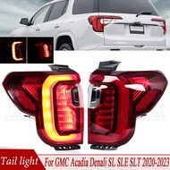 Tail Light Assembly For GMC Acadia Denali SL SLE SLT 2020-2023 Car Rear Brake Light Fog Lamp Reversi