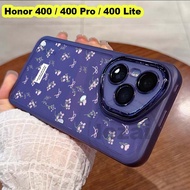 Casing Honor 400 Pro 5G Casing Honor 400Pro 400 Pro 400 Lite 5G Case Flower Soft Shockproof Clear Cu