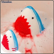 MUNDAN Jaws Bath Bomb, Adorable Color Sea Animal Bubble Bath Bombs Shark Bath Bomb, Natural Shark Pa