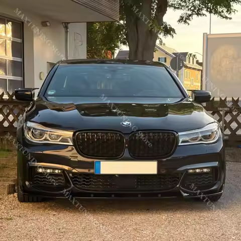 Front Bumper Lip Splitter Spoiler Diffuser Guard Trim For BMW 7 Series G11 G12 730Li 740Li 750Li Pre