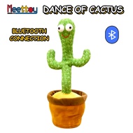 Meettoy กระบองเพชรพูด Dancing Cactus Toy with Light 3/120 Song Singing กระบองเพชรพูดได้ Record Talki