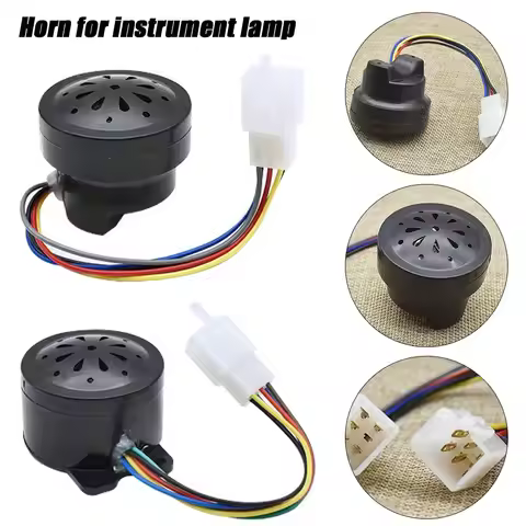 48V60V 3In1 4in1 Electric Bike Accessories Reversing Voice Horn Tricycle Horn Anti-theft Reversing V