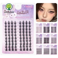 ZILUOLAN Sunflower False Eyelashes, With Jelly Glue Strips Eyelashes Extension Manga Lashes, Fashion