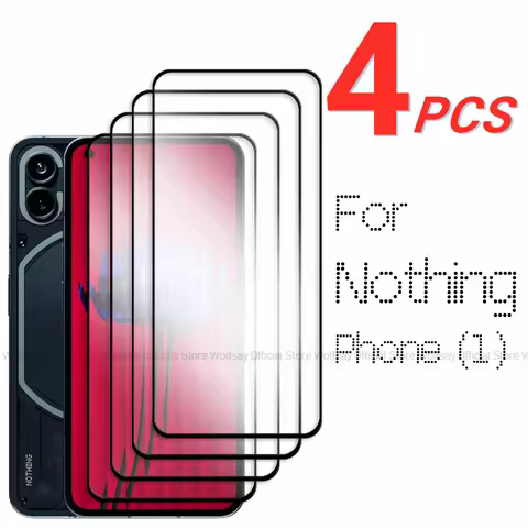 2/4PCS Tempered Glass For Nothing Phone 1 Screen Protector Nothing Phone 1 Full Glue Glass Protector