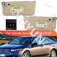 YY Beige Sunvisor Side Driver Passenger Side Car Sun Visor Shade For Honda Accord 2008 2009 2010 201