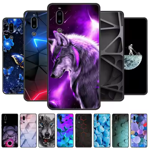 Case For Sharp Aquos C10 Cover Silicone Wolf Lion Soft Black Covers for Sharp Aquos S2 Funda C10 C 1