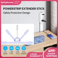 [SG] Outlet Extender Adjustable Length 27 Inches Rotatable Plug Power Outlets Extender