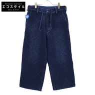 Porter Classic PC Sashiko Original 寬褲，M 碼 [二手]