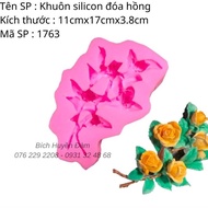Rose silicone mold 1763
