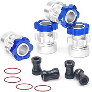 OGRC 12mm to 17mm Wheel Hex Adapter Aluminum Hub Extension Conversion Nuts for 1/10 RC Racing Tires 
