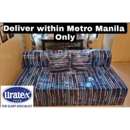 ✘♚✈Uratex Neo Sofa Bed, 6inches thick. Franco Fabric, 3years Warranty!!! qAj