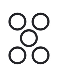1/5pcs Bike Integrated Hollow Crankset Washer 32*24*1mm/32*24*2MM Crankset Washer Bicycle Accessorie