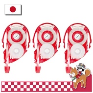 Tombow Correction Tape MONO Cartridge for MONO YX 5mm (Refill for CT-YX5) 3-Pack KPA-322