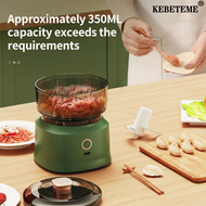 KEBETEME 350ml Multifunctional Food Processor Electric Garlic Chopper Processor Kitchen Mixer