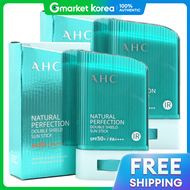 AHC | AHC นาเชอรัล เพอร์เฟคชั่น ดับเบิ้ล ชิลด์ ซันสติ๊ก 22 กรัม x 2 ชิ้น