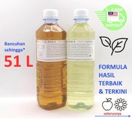 1L Baja AB HAKIN Special Fertigasi Hidroponik Fertilizer Sayur Berdaun@Berbuah+Bunga ¦ Serbuk Refill