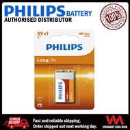 Philips LongLife Battery 1 x 9V