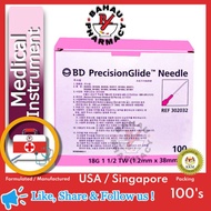 BD PrecisionGlide Needle 18G