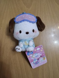 Sanrio 帕恰狗睡衣造型毛絨公仔 Sanrio POCHACCO PC 狗 公仔 FuRyU JAIA 睡衣 私服系列 掛件 吊飾