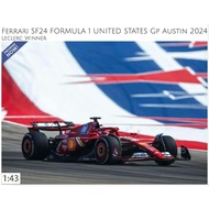 1: 43 BBR Ferrari SF24 2024 American Station Austin Le Claire F1 Car Model