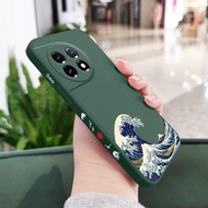 เคสคลื่นปั่นป่วน Oneplus 11R 11 10T 10 9R 9RT 9 8T 8 7 7T Pro 5G ซิลิโคนเหลวรูปแบบด้านข้าง