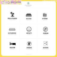 臺北保固彈簧床墊 慕辰思席夢思床墊軟硬兩用 1.5m1.8米家用獨立彈簧床墊 椰棕硬墊