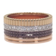 Boucheron  JRG00623 #21(JP Size) ring K18 yellow gold/K18 white gold mens